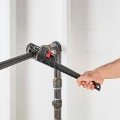 Husky 18 in. Heavy-Duty Cast Iron Pipe Wrench with 2 in. Jaw Capacity -Tools Sales husky pipe wrenches wg 40 18 76 1000