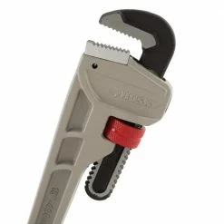 Husky 18 in. Aluminum Pipe Wrench with 2 in. Jaw Capacity -Tools Sales husky pipe wrenches wg 40a 18al a0 1000
