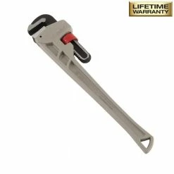 Husky 18 in. Aluminum Pipe Wrench with 2 in. Jaw Capacity -Tools Sales husky pipe wrenches wg 40a 18al c3 1000