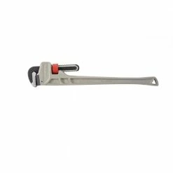 Husky 24 in. Aluminum Pipe Wrench with 2-1/2 in. Jaw Capacity 16 Husky 24 in. Aluminum Pipe Wrench with 2-1/2 in. Jaw Capacity -Tools Sales husky pipe wrenches wg 40a 24al fa 1000