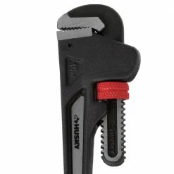 Husky 10 in. Heavy-Duty Pipe Wrench -Tools Sales husky pipe wrenches wg hd 10 40 1000