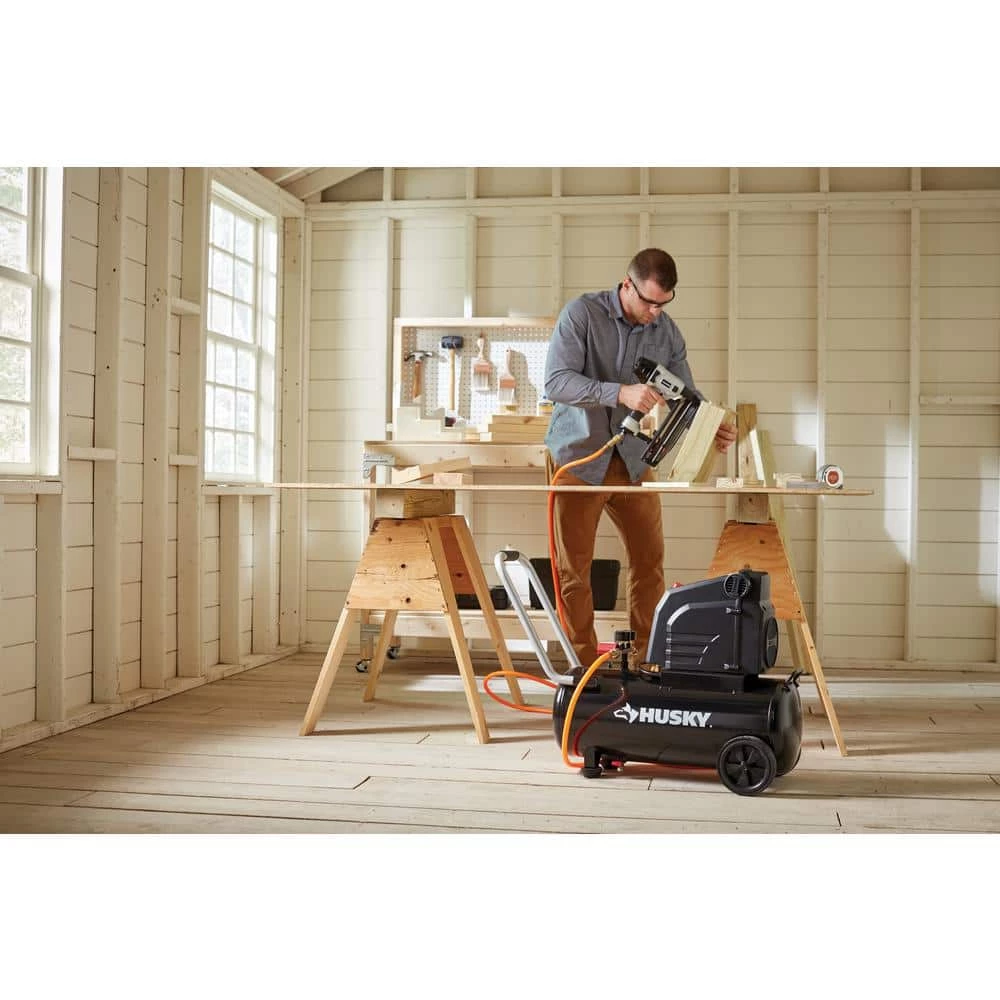 Husky 8G 150 PSI Hotdog Air Compressor 10 Husky 8G 150 PSI Hotdog Air Compressor - Image 8