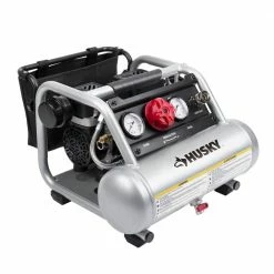 Husky 1 Gal. Portable Electric-Powered Silent Air Compressor 26 Husky 1 Gal. Portable Electric-Powered Silent Air Compressor -Tools Sales husky portable air compressors 3300113 1f 1000
