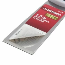 Husky 1.5 in. Stiff Chisel Scraper -Tools Sales husky putty knife 18pt0853 1f 1000