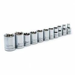 Husky 1/4 in. and 3/8 in. Stubby Ratchet and Socket Set (46-Piece) -Tools Sales husky ratchet socket sets h46pcsts 76 1000