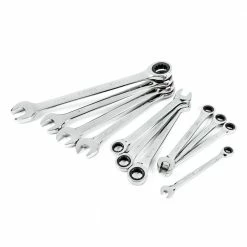 Husky Ratcheting Metric Combination Wrench Set (11-Piece)
