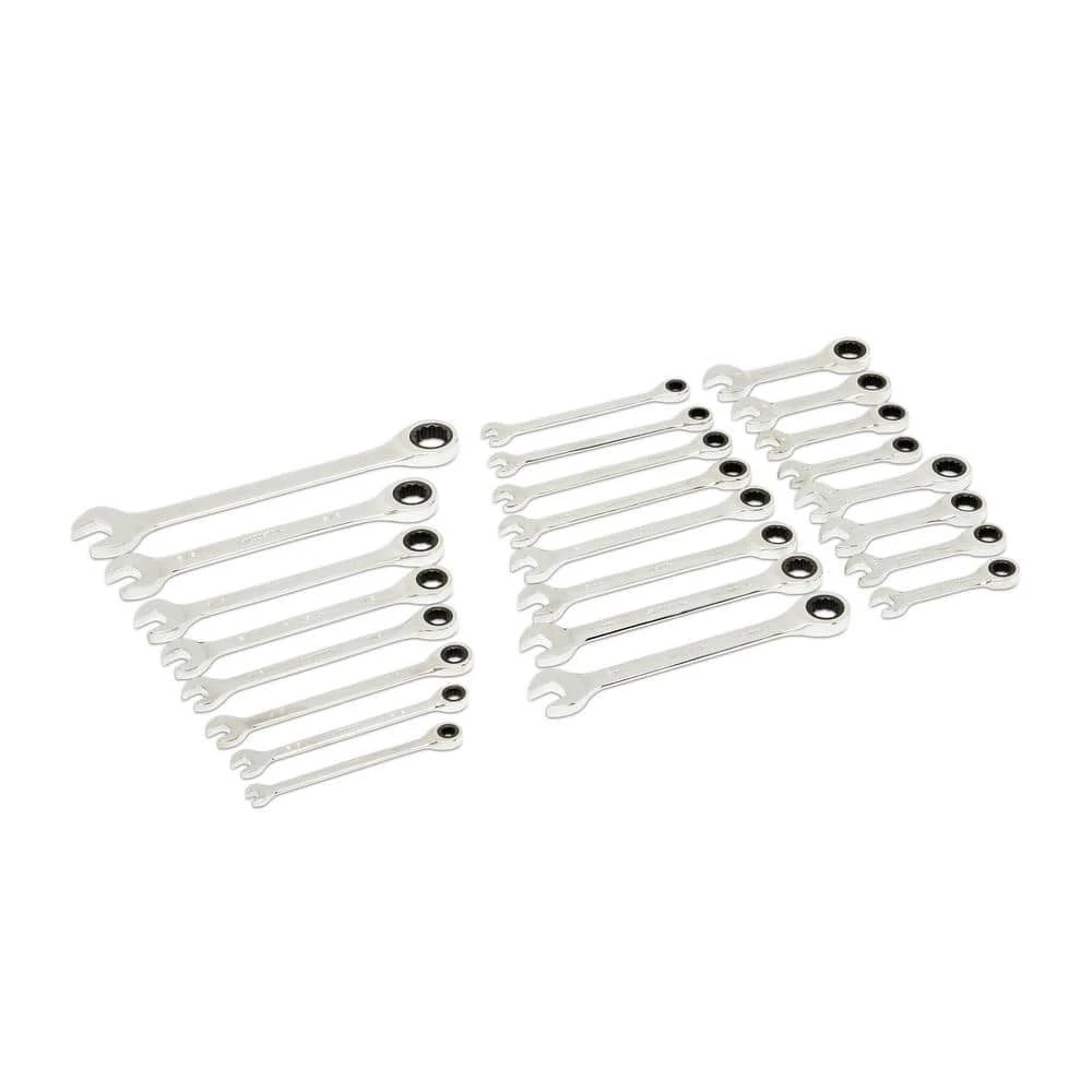 Husky SAE and Metric Ratcheting Wrench Set (24-Piece) 3 Husky SAE and Metric Ratcheting Wrench Set (24-Piece)