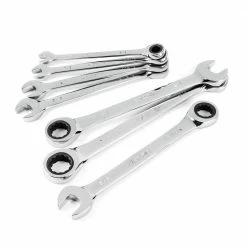 Husky Ratcheting SAE Combination Wrench Set (7-Piece)