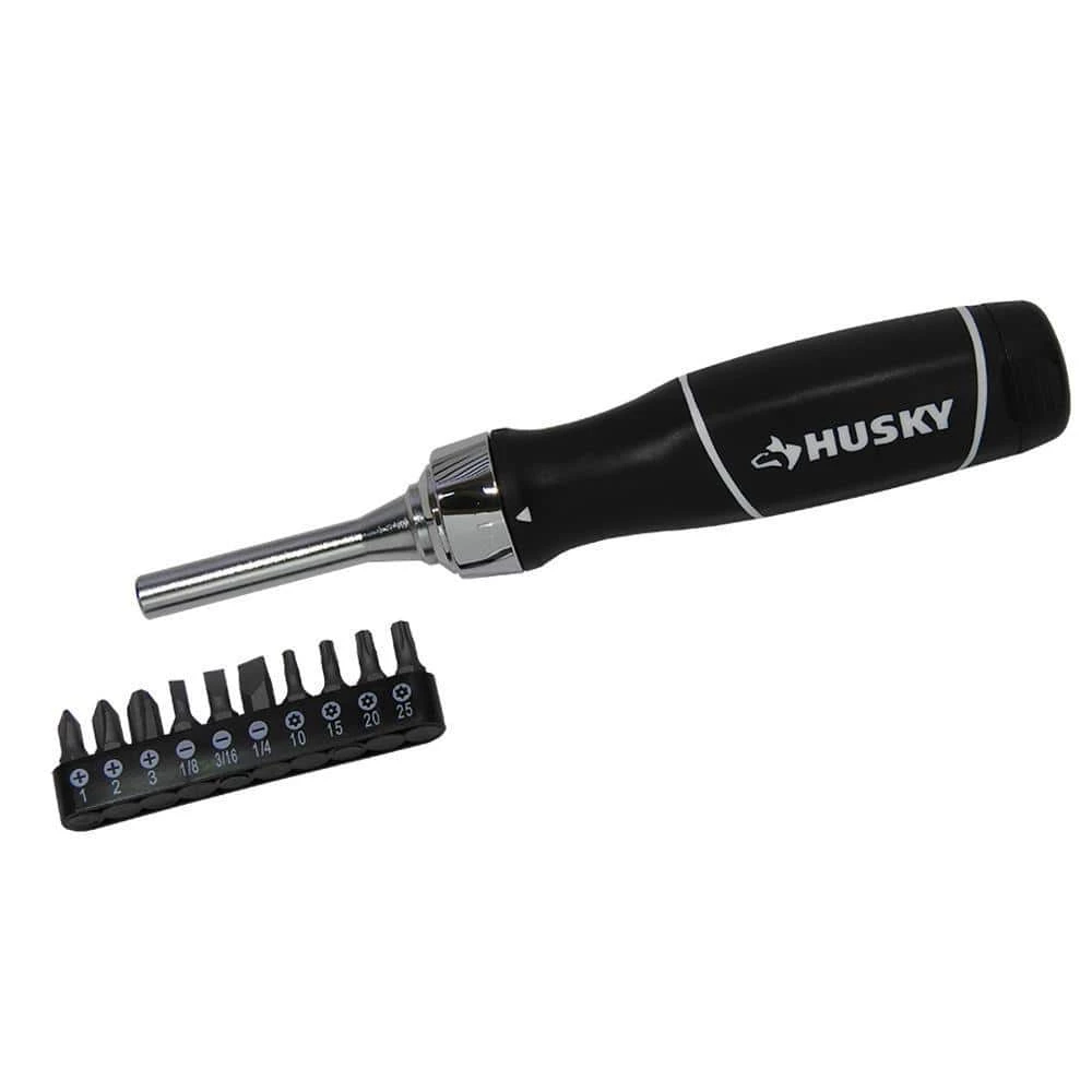 Husky Ratcheting Screwdriver Set (10-Piece) 3 Husky Ratcheting Screwdriver Set (10-Piece)