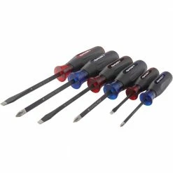 Husky Diamond Tip Magnetic Screwdriver Set (6-Piece) -Tools Sales husky screwdriver sets h6pcmdtssd 76 1000