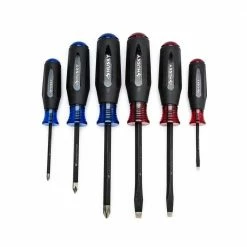 Husky Diamond Tip Magnetic Screwdriver Set (6-Piece) -Tools Sales husky screwdriver sets h6pcmdtssd c3 1000