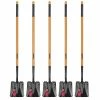 Husky 5-Piece 47 in. L Wood Handle Carbon Steel Transfer Shovel with Grip Garden Tool Set -Tools Sales husky shovels 78115 942 64 1000