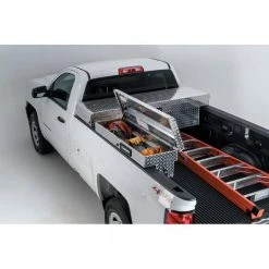 Husky 46.8 in. Aluminum Lo-Side Side Mount Truck Tool Box -Tools Sales husky side truck tool boxes 102300 9 01 fa 1000