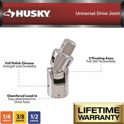 Husky 1/4 in., 3/8 in., 1/2 in. Drive Accessory Set (19-Piece) -Tools Sales husky socket extension sets haccy19pcrm 77 1000