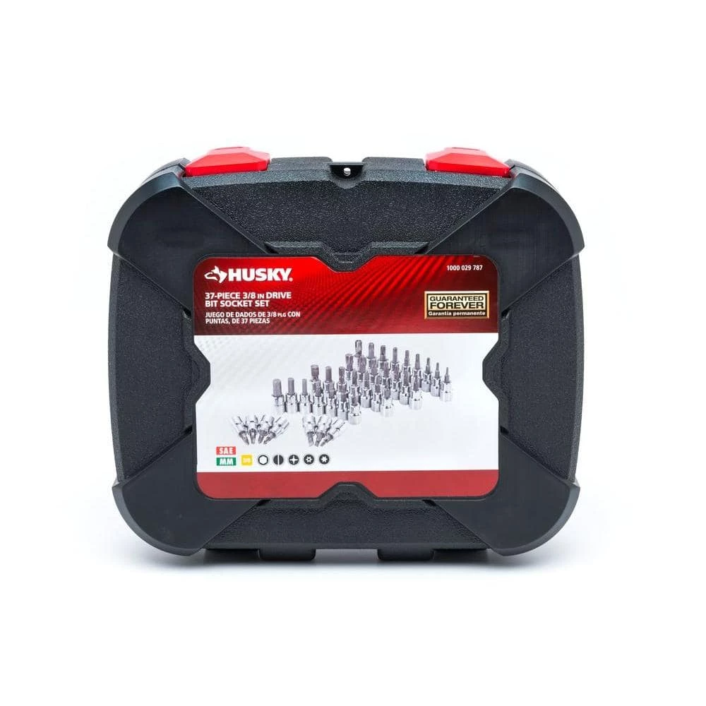 Husky 3/8 in. Drive Master Bit Socket Set (37-Piece) 7 Husky 3/8 in. Drive Master Bit Socket Set (37-Piece) - Image 5