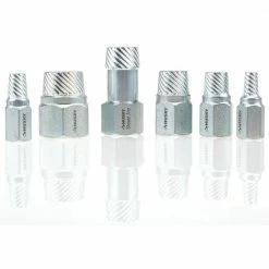 Husky Pipe Nipple Extractor Set (6-Piece) -Tools Sales husky specialty plumbing tools 410 391 0111 4f 1000