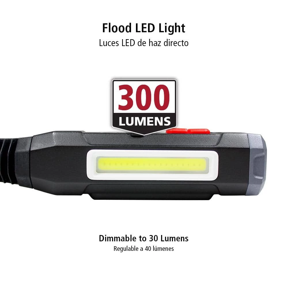 Husky 400 Lumens Rechargeable Flex Work Light 5 Husky 400 Lumens Rechargeable Flex Work Light - Image 3