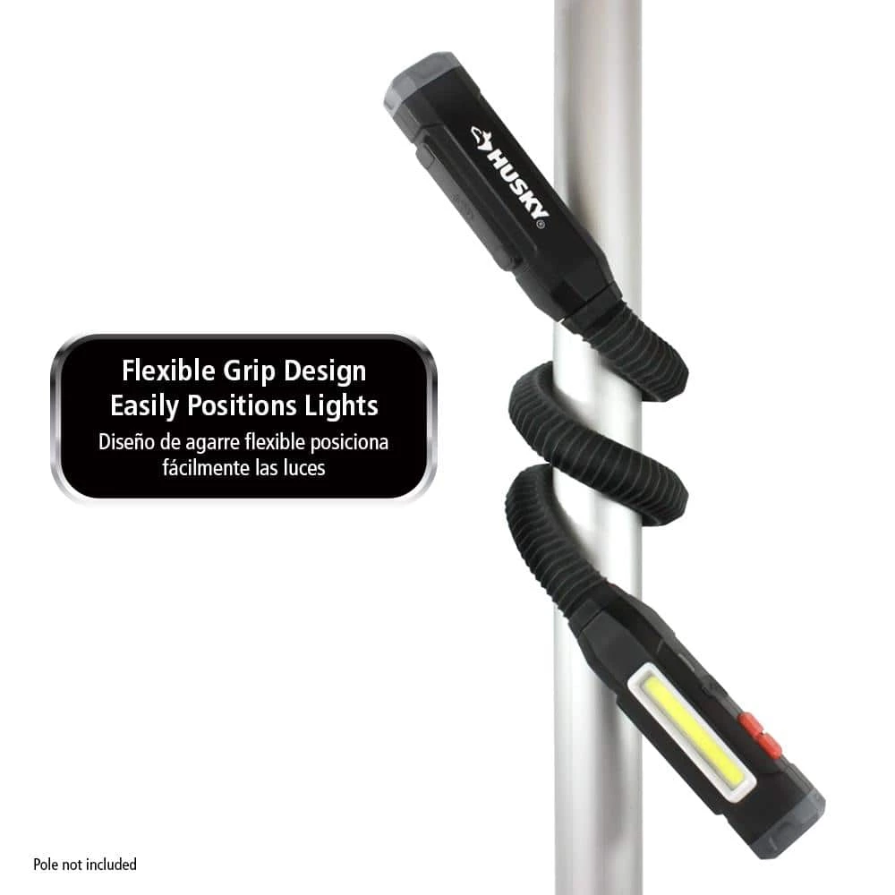 Husky 400 Lumens Rechargeable Flex Work Light 3 Husky 400 Lumens Rechargeable Flex Work Light