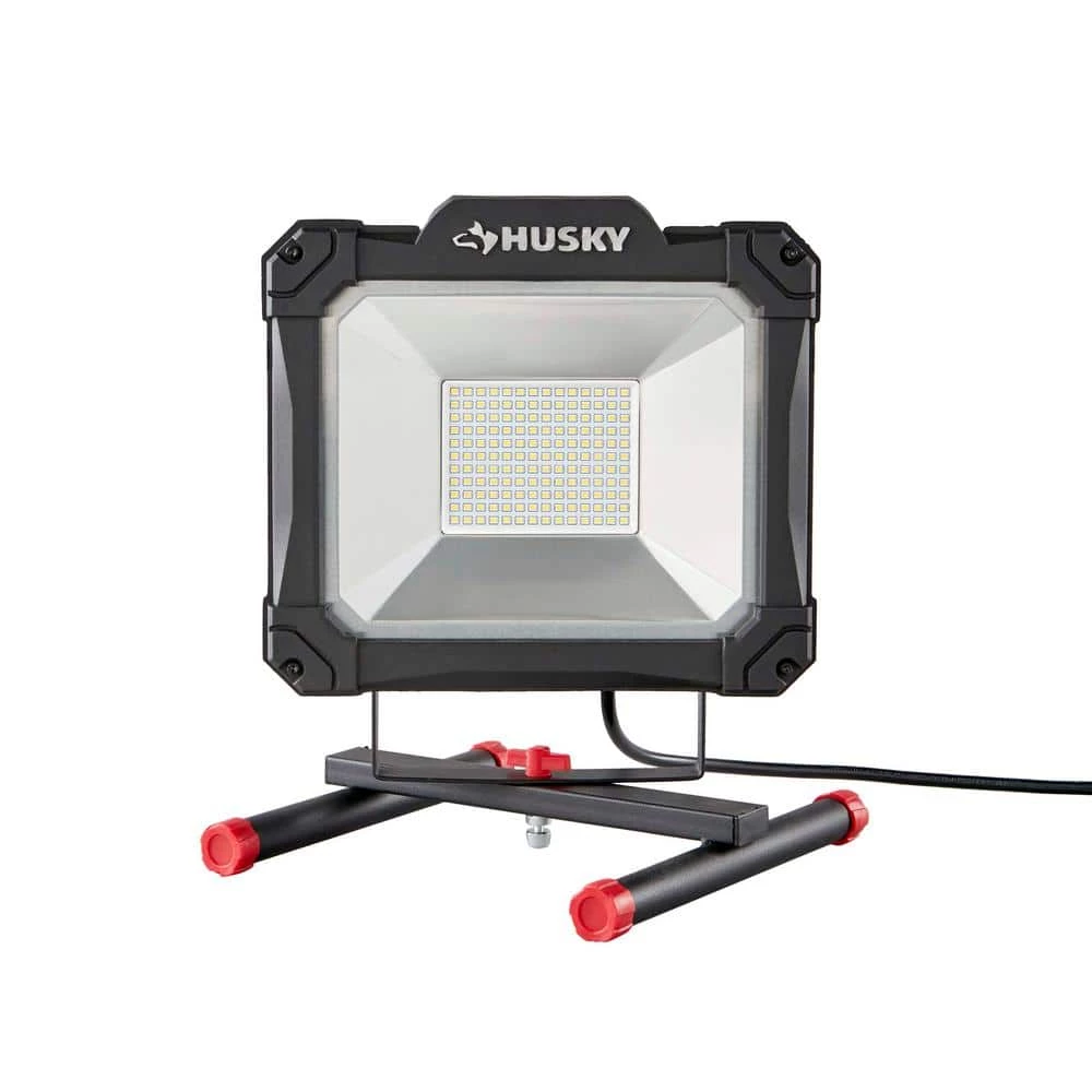 Husky 12000 Lumens/6000 Lumens Portable LED Work Light 3 Husky 12000 Lumens/6000 Lumens Portable LED Work Light