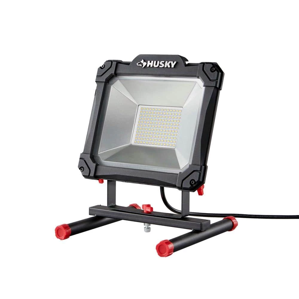 Husky 12000 Lumens/6000 Lumens Portable LED Work Light 4 Husky 12000 Lumens/6000 Lumens Portable LED Work Light - Image 2