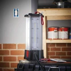 Husky 10,000-Lumen Area Utility LED Work Light -Tools Sales husky standing work lights k40190 44 1000