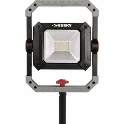 Husky 1000 Lumens LED Portable Work Light -Tools Sales husky standing work lights lg302c 10w1 4f 1000