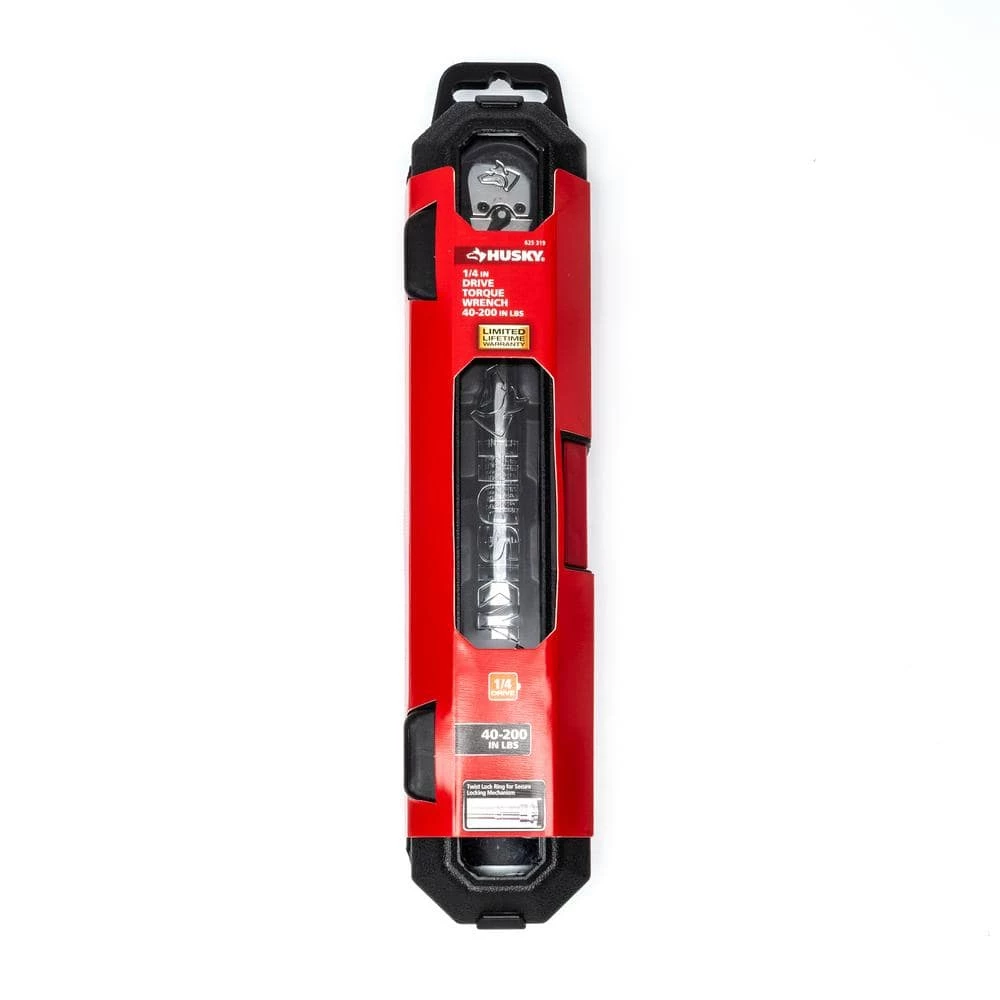 Husky 1/4 in. Drive Torque Wrench 5 Husky 1/4 in. Drive Torque Wrench - Image 3