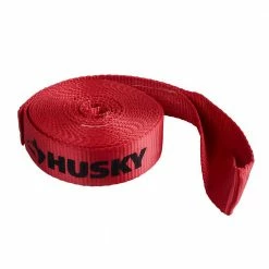 Husky 20 ft. Vehicle Recovery Strap 13 Husky 20 ft. Vehicle Recovery Strap -Tools Sales husky tow ropes cables chains 59924 4f 1000