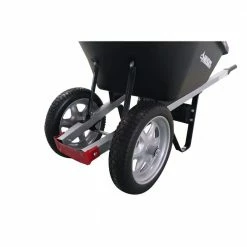 Husky 6 cu. ft. Poly Wheelbarrow with Dual Flat Free Tires -Tools Sales husky wheelbarrows wb5 44 1000