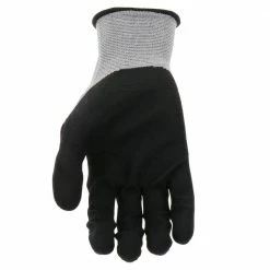 Husky Large ANSI 2 Cut Level Nitrile Coated Impact Work Glove -Tools Sales husky work gloves hk37130 lcc6 4f 1000