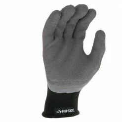 Husky Large Micro Armor Latex Foam Dipped Cut 1 -Tools Sales husky work gloves hk37131 lcc9 1d 1000