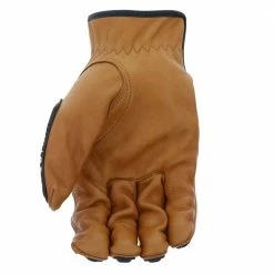 Husky Large Premium Grain Cowhide Leather Heavy Duty Impact Work Glove -Tools Sales husky work gloves hk84016 lcc6 4f 1000