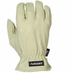 Husky Medium Grain Cowhide Water Resistant Leather Work Glove -Tools Sales husky work gloves hk86009 mcc6 1f 1000