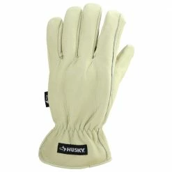 Husky Medium Grain Cowhide Water Resistant Leather Work Glove -Tools Sales husky work gloves hk86009 mcc6 c3 1000