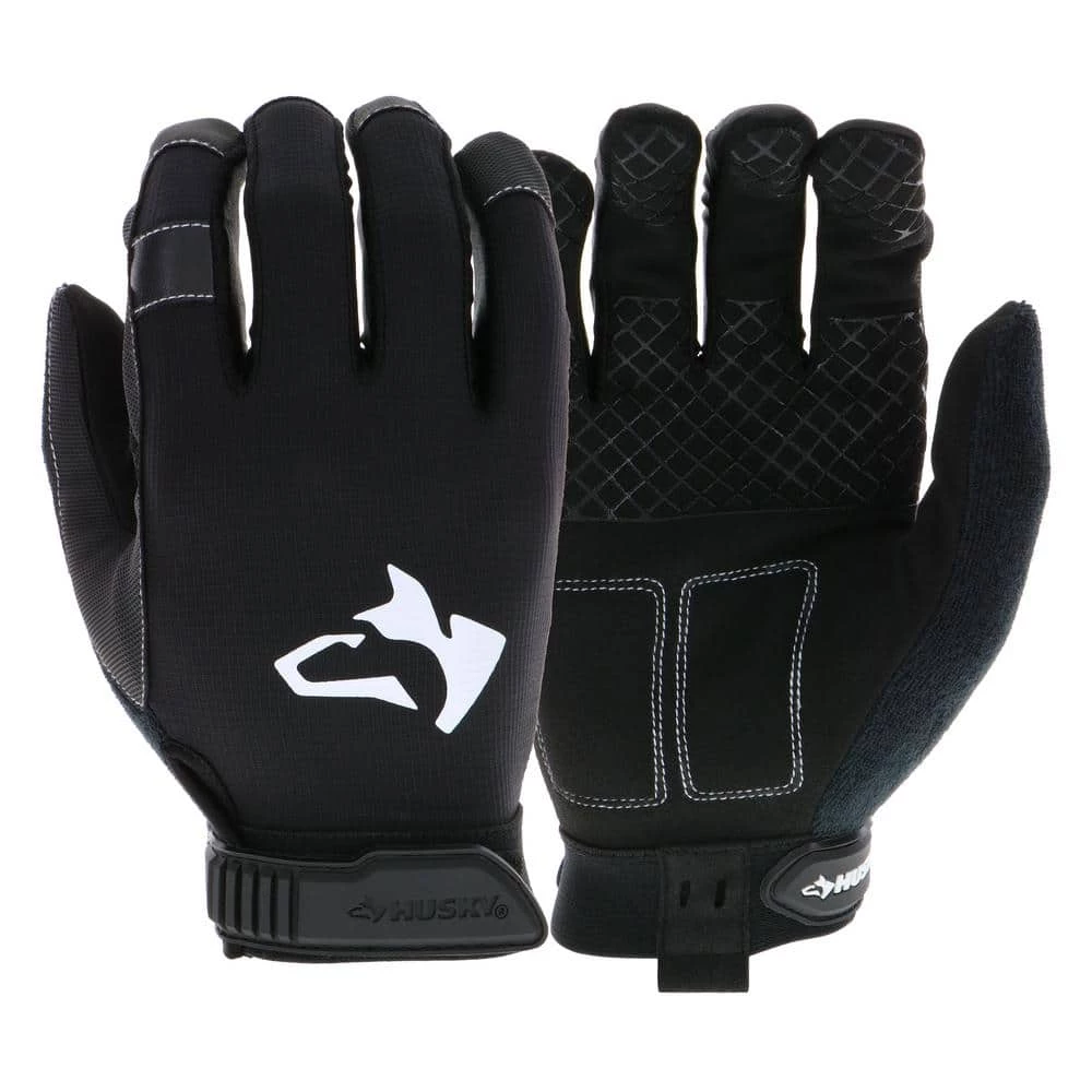 Husky Large Ripstop Hi-Dexterity Performance Work Glove with Touchscreen Capability 3 Husky Large Ripstop Hi-Dexterity Performance Work Glove with Touchscreen Capability