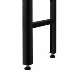 Husky 4 ft. Solid Wood Top Workbench in Black -Tools Sales husky workbenches 20t002 1b 40 1000