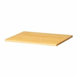 Husky 24 in. Solid Wood Work Surface for Regular Duty Welded Steel Garage Base Cabinets