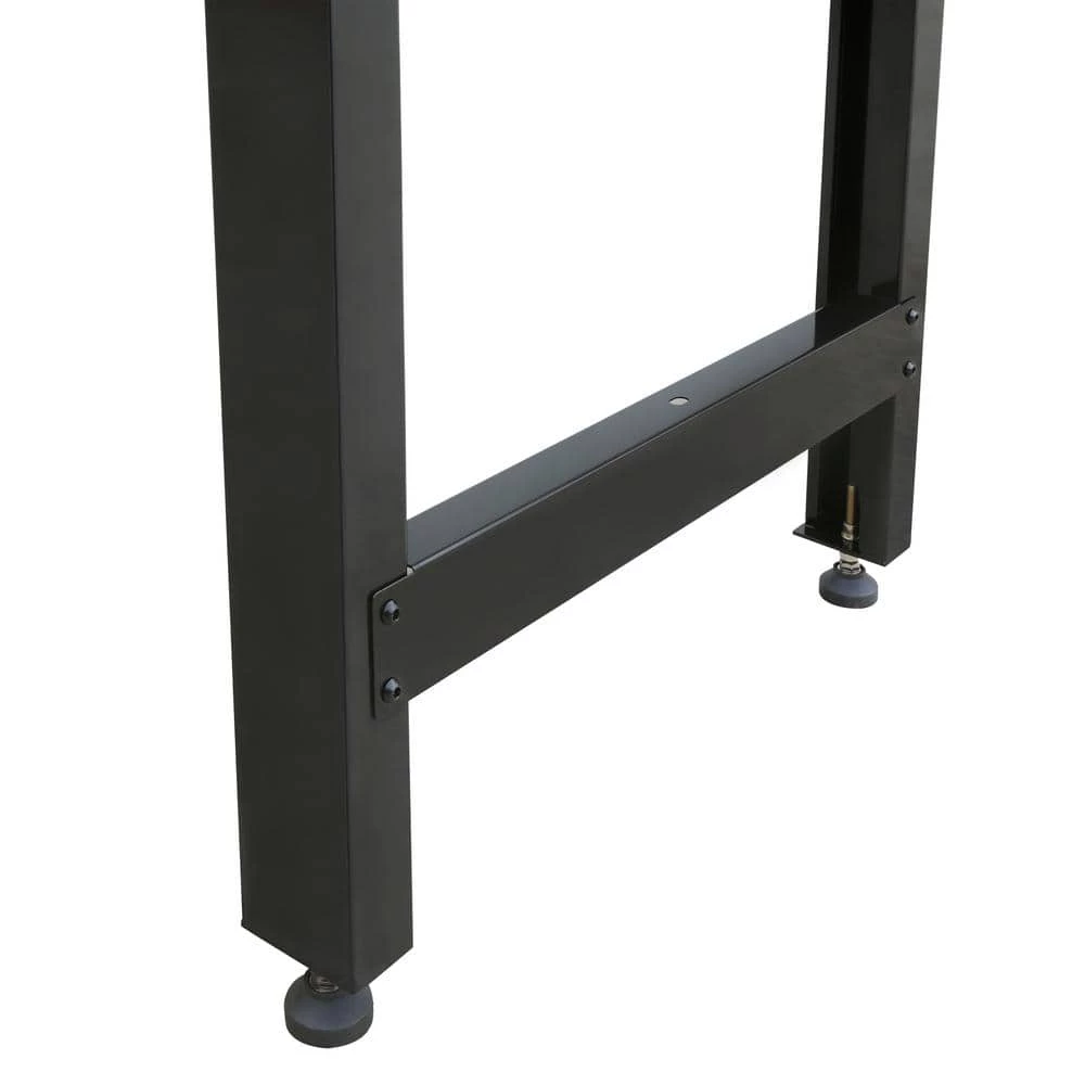 Husky 6 ft. Solid Wood Top Workbench in Black 6 Husky 6 ft. Solid Wood Top Workbench in Black - Image 4