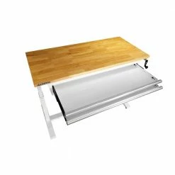 Husky 72 in. 2-Drawers Adjustable Height Work Table in White 28 Husky 72 in. 2-Drawers Adjustable Height Work Table in White -Tools Sales husky workbenches holt7202bj2 fa 1000