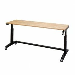 Husky 72 in. Adjustable Height Work Table