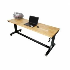 Husky 72 in. Adjustable Height Work Table -Tools Sales husky workbenches holt72xdb11 66 1000