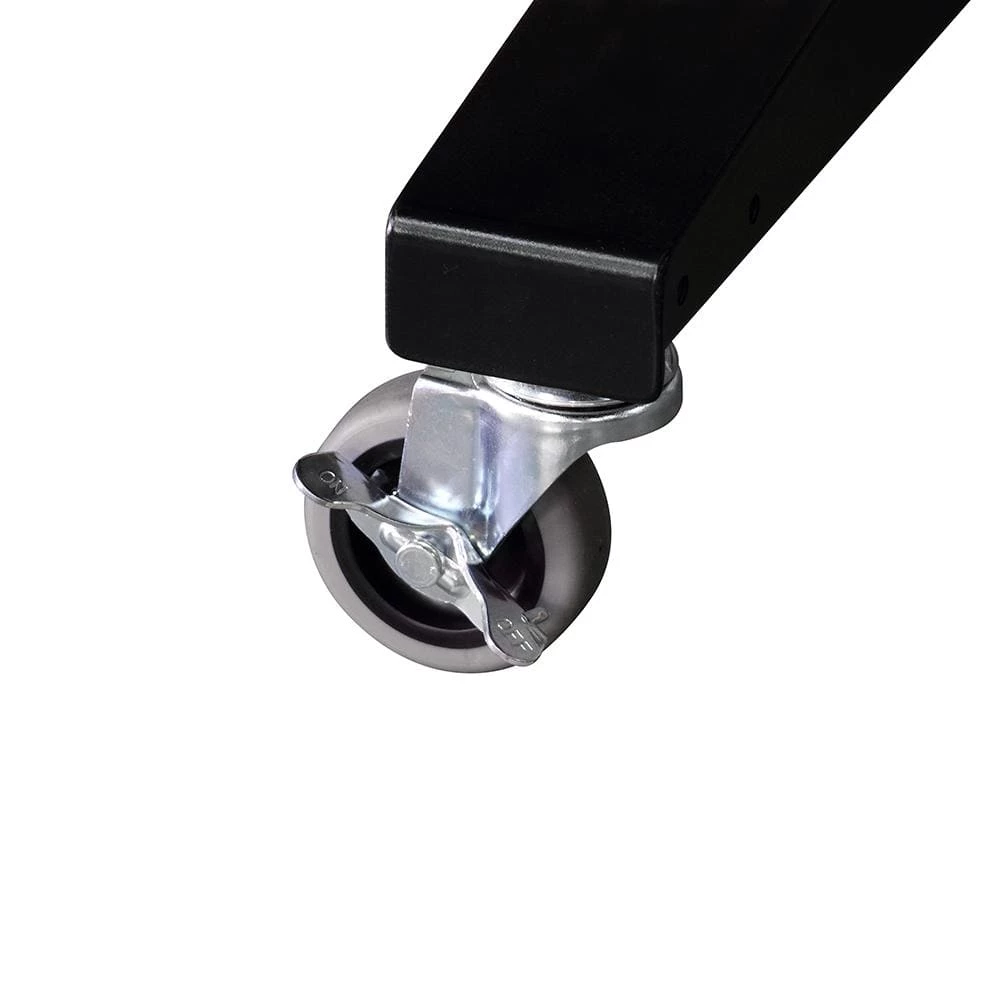 Husky 62 in. Adjustable Height Workbench Table with 2-Drawers in Black 8 Husky 62 in. Adjustable Height Workbench Table with 2-Drawers in Black - Image 6