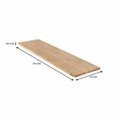 Husky 84 in. Solid Wood Work Surface for Heavy Duty Welded Steel Garage Storage System 10 Husky 84 in. Solid Wood Work Surface for Heavy Duty Welded Steel Garage Storage System -Tools Sales husky workbenches htc1000003 76 1000