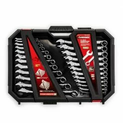 Husky SAE/MM Combination Wrench Set (24-Piece)