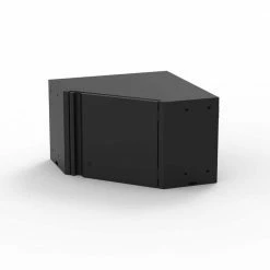 Husky Regular Duty Welded 24-Gauge Steel Wall Mounted Corner Garage Cabinet in Black (28 in. W x 18 in. H x 28 in. D) -Tools Sales matte black powder coating husky wall mounted cabinets g2801cw us c3 1000