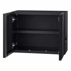 Husky Regular Duty Welded 24-Gauge Steel Wall Mounted Garage Cabinet in Black (24 in. W x 18 in. H x 12 in. D) 16 Husky Regular Duty Welded 24-Gauge Steel Wall Mounted Garage Cabinet in Black (24 in. W x 18 in. H x 12 in. D) -Tools Sales matte black powder coating husky wall mounted cabinets h24wcab 1d 1000
