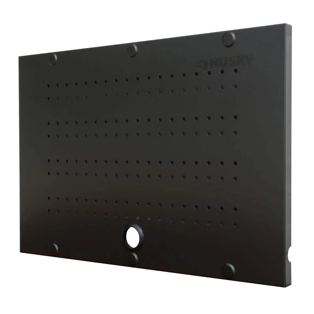 Husky 2-Pack Steel Pegboard Set in Black (24 in. W x 16 in. H) for Regular Duty Welded Steel Garage Storage System 3 Husky 2-Pack Steel Pegboard Set in Black (24 in. W x 16 in. H) for Regular Duty Welded Steel Garage Storage System
