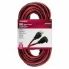 Husky 100 ft. 14/3 Indoor/Outdoor Extension Cord, Red and Black -Tools Sales red black husky general purpose cords hd 277 568 64 1000