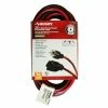 Husky 25 ft. 16/3 Medium-Duty Indoor/Outdoor Extension Cord, Red and Black 2 Husky 25 ft. 16/3 Medium-Duty Indoor/Outdoor Extension Cord, Red and Black -Tools Sales red black husky general purpose cords hd 791 980 64 1000