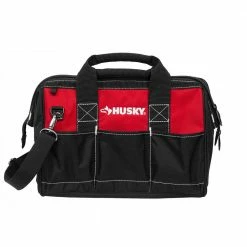 Husky 15 in. 8 Pocket Zippered Tool Bag